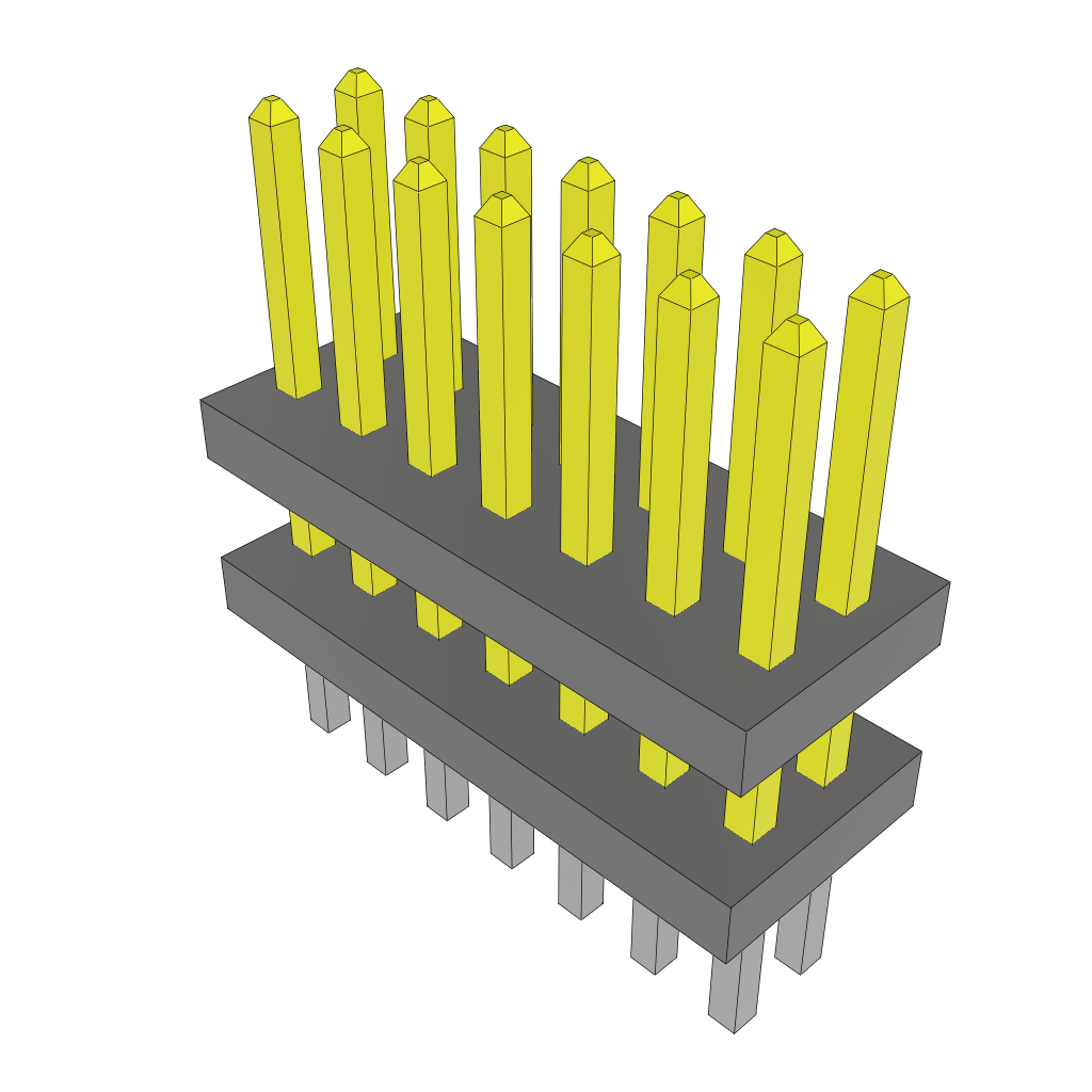 All Parts Connectors Backplane Connectors Hard Metric Connectors FW-07-04-L-D-130-150 by Samtec