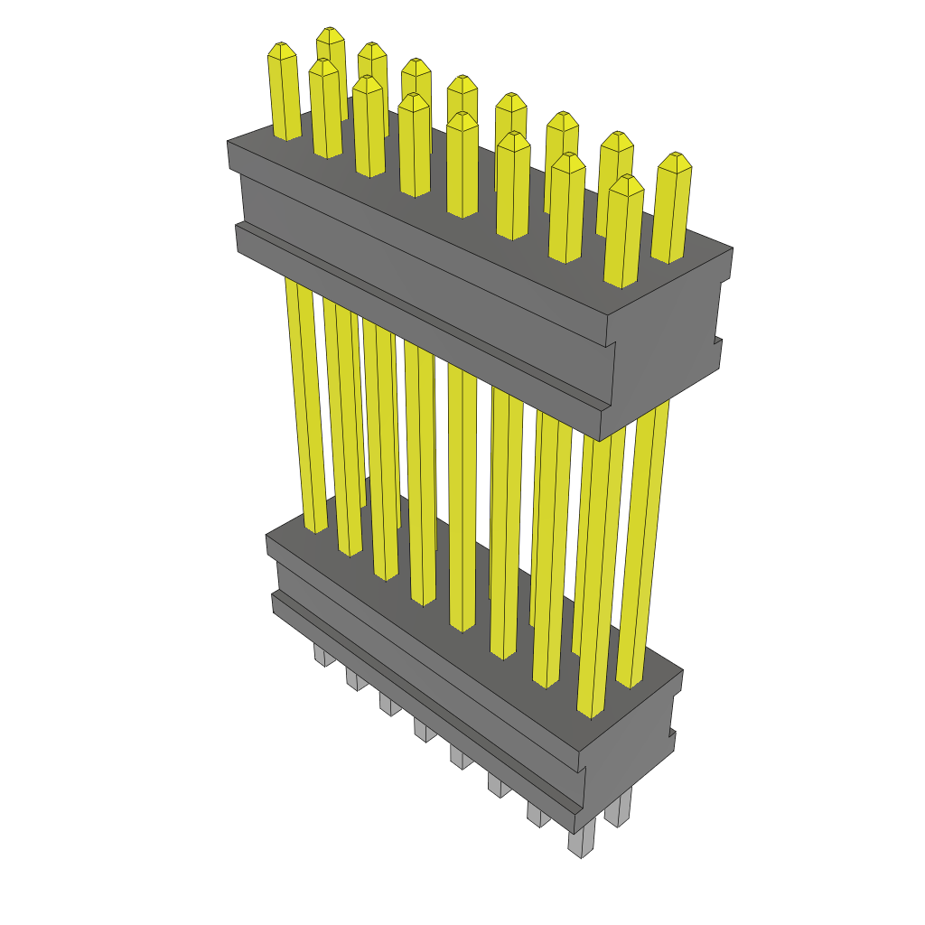 All Parts Connectors Backplane Connectors Hard Metric Connectors FW-08-02-L-D-500-075 by Samtec