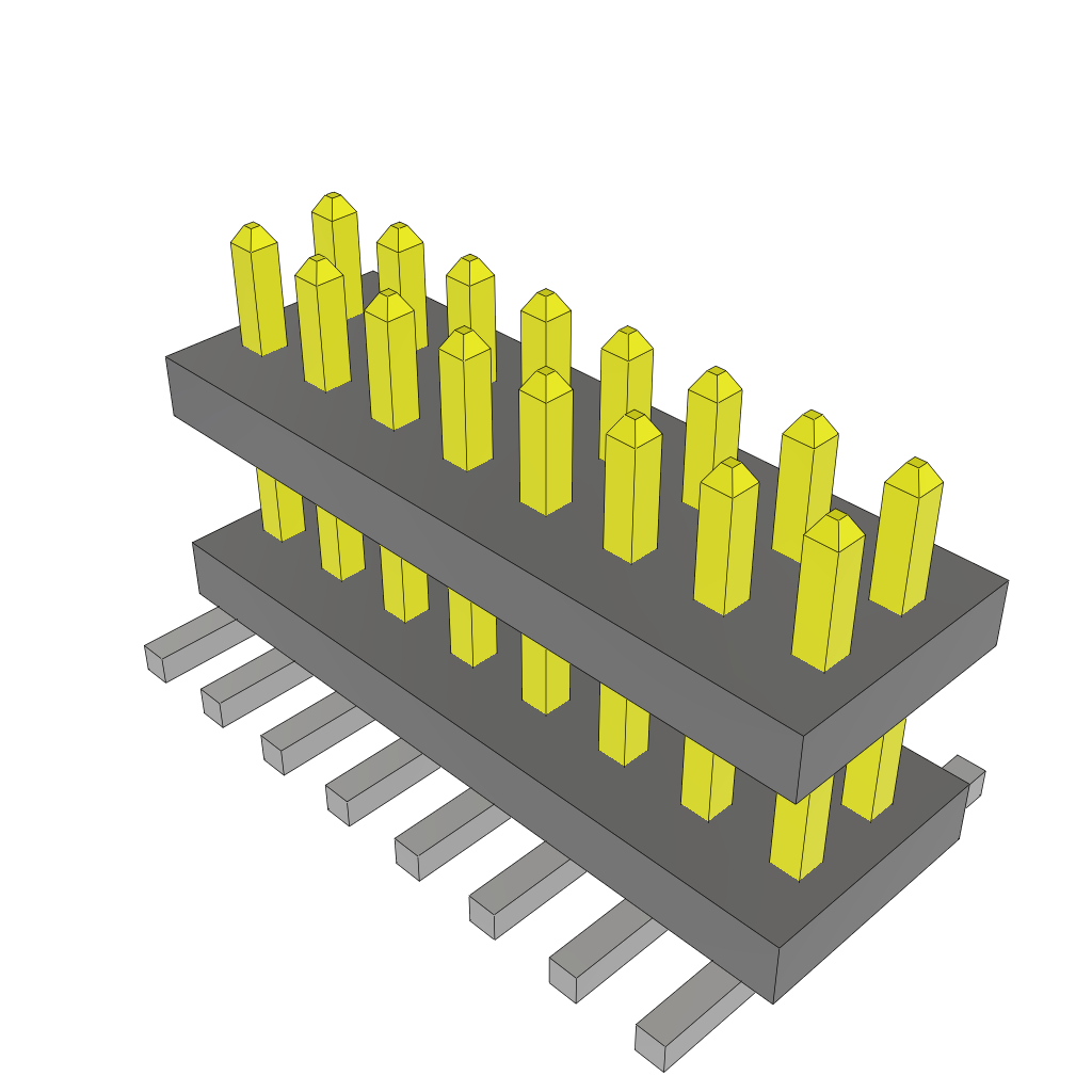 All Parts Connectors Backplane Connectors Hard Metric Connectors FW-08-03-L-D-163-065 by Samtec