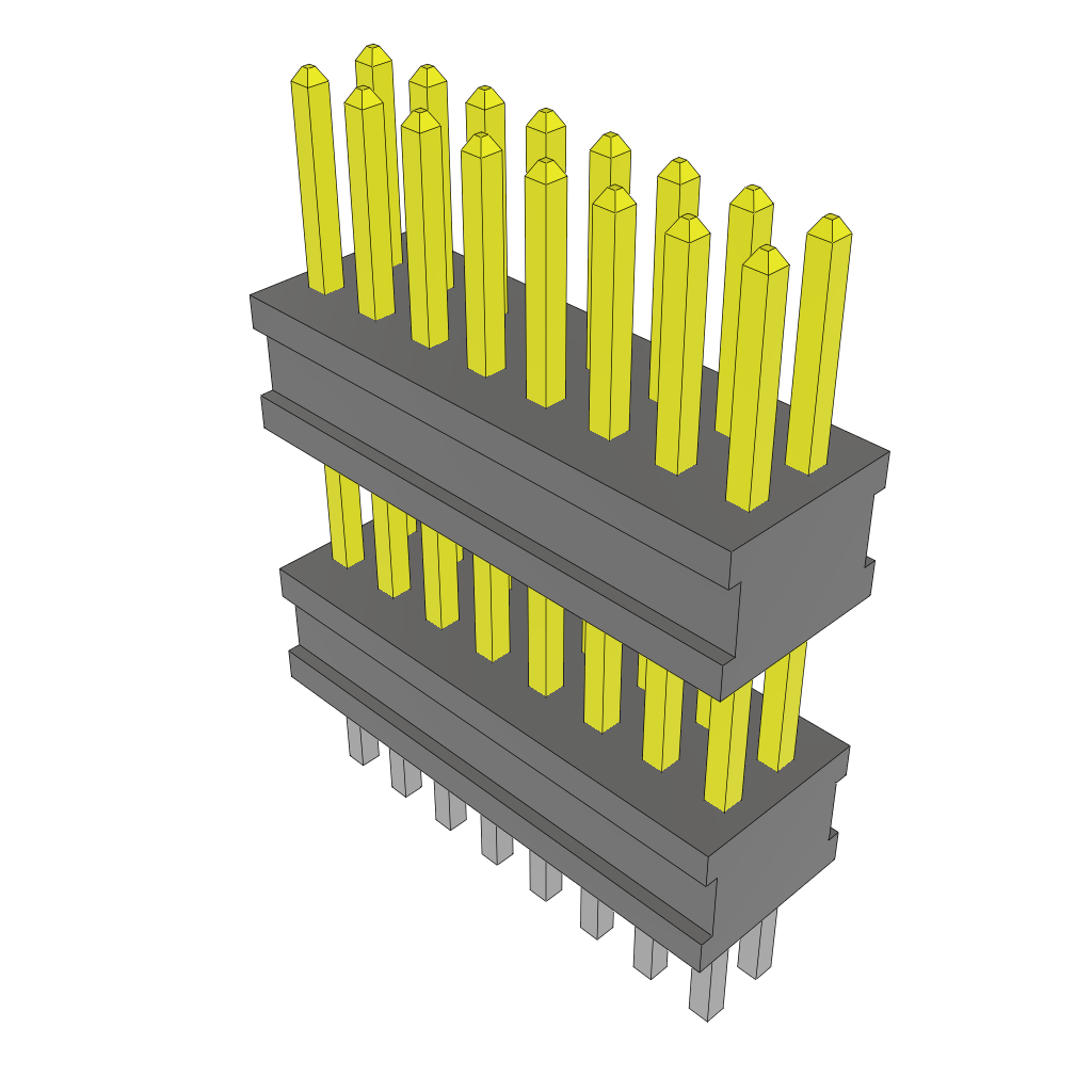 All Parts Connectors Backplane Connectors Hard Metric Connectors FW-08-04-L-D-315-145 by Samtec