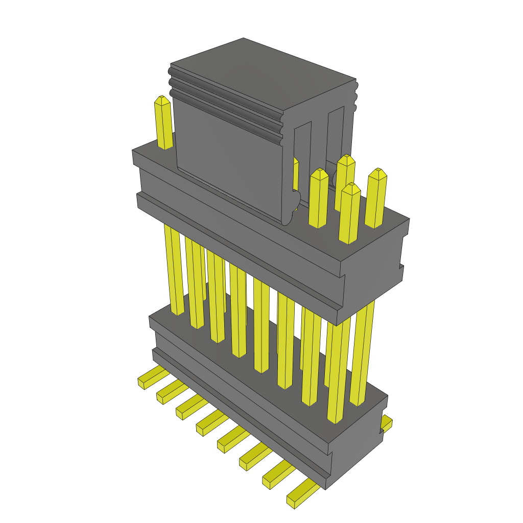 All Parts Connectors Backplane Connectors Hard Metric Connectors FW-08-05-G-D-427-078-P by Samtec