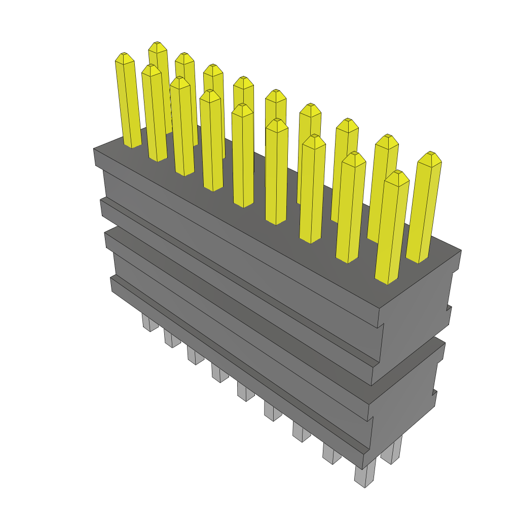 All Parts Connectors Backplane Connectors Hard Metric Connectors FW-09-02-F-D-224-118 by Samtec