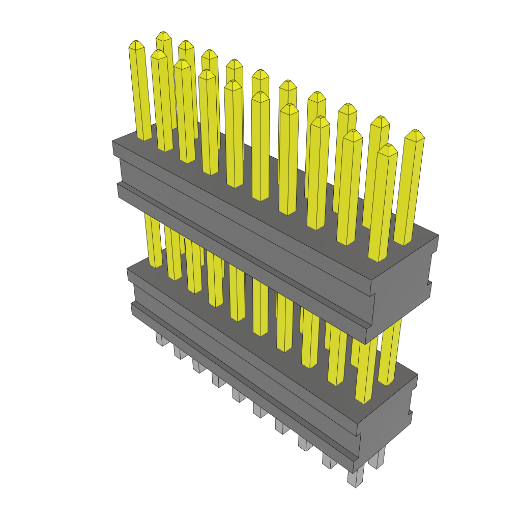 All Parts Connectors Backplane Connectors Hard Metric Connectors FW-10-02-F-D-337-151 by Samtec