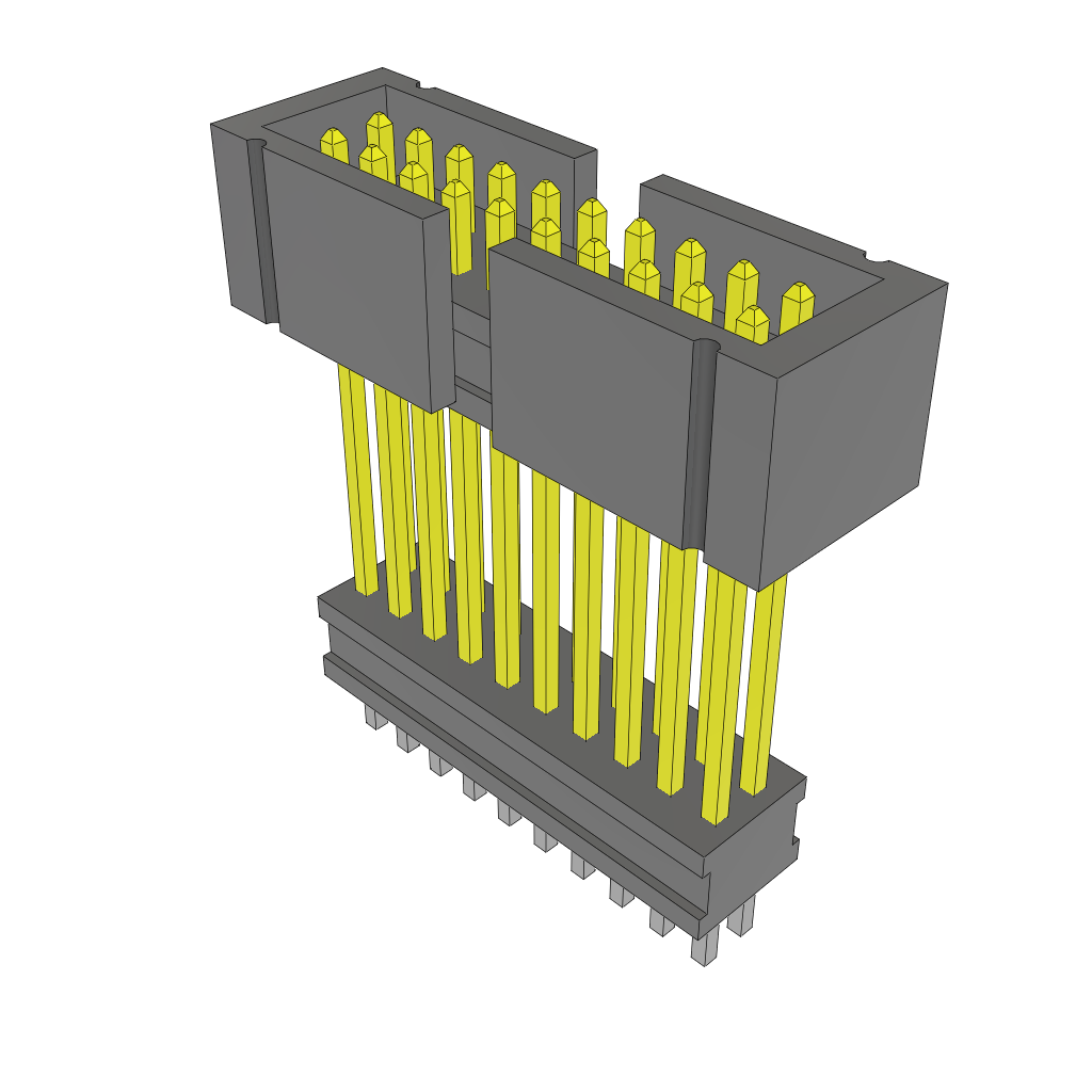 All Parts Connectors Backplane Connectors Hard Metric Connectors FW-10-02-L-D-500-075-ES by Samtec