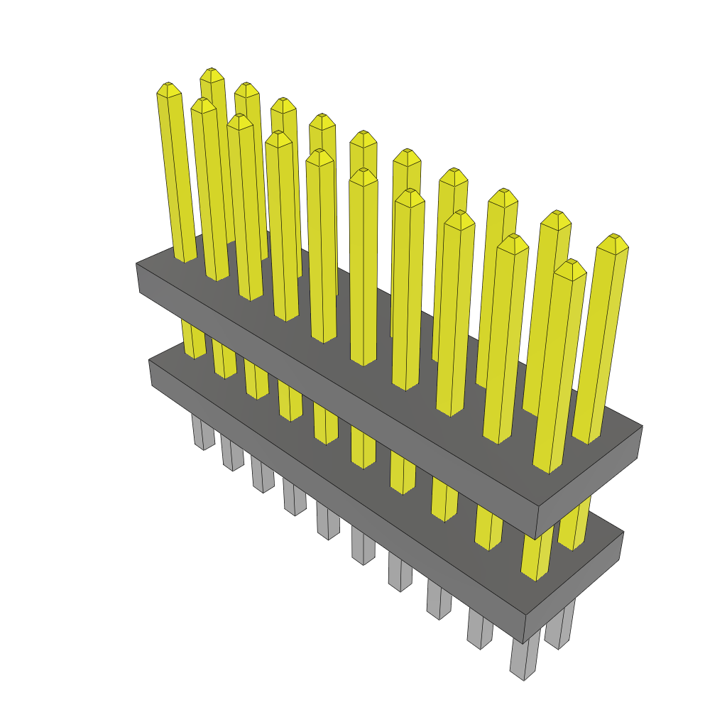 All Parts Connectors Backplane Connectors Hard Metric Connectors FW-10-04-F-D-150-180 by Samtec
