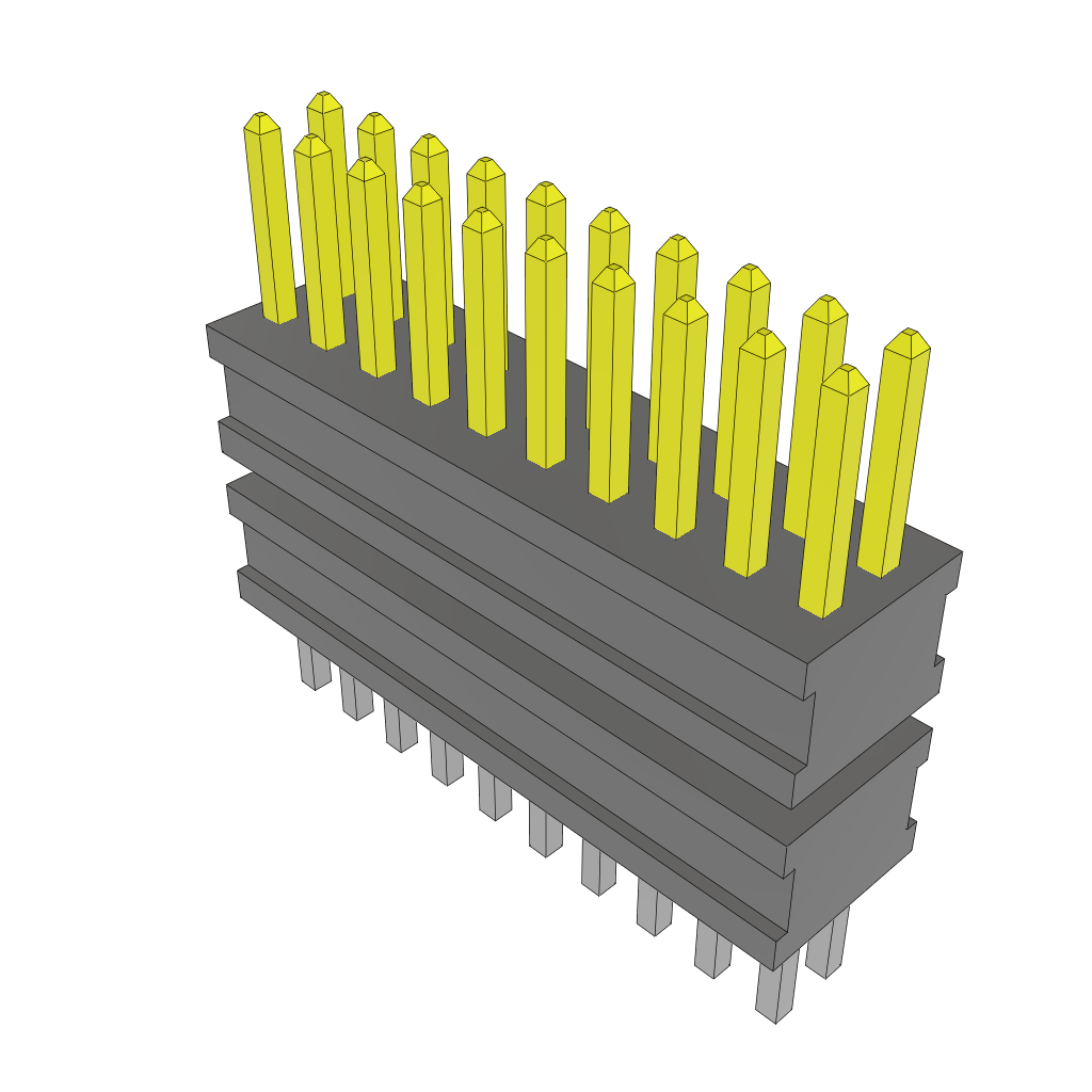 All Parts Connectors Smart Card Connectors FW-10-04-L-D-225-140 by Samtec
