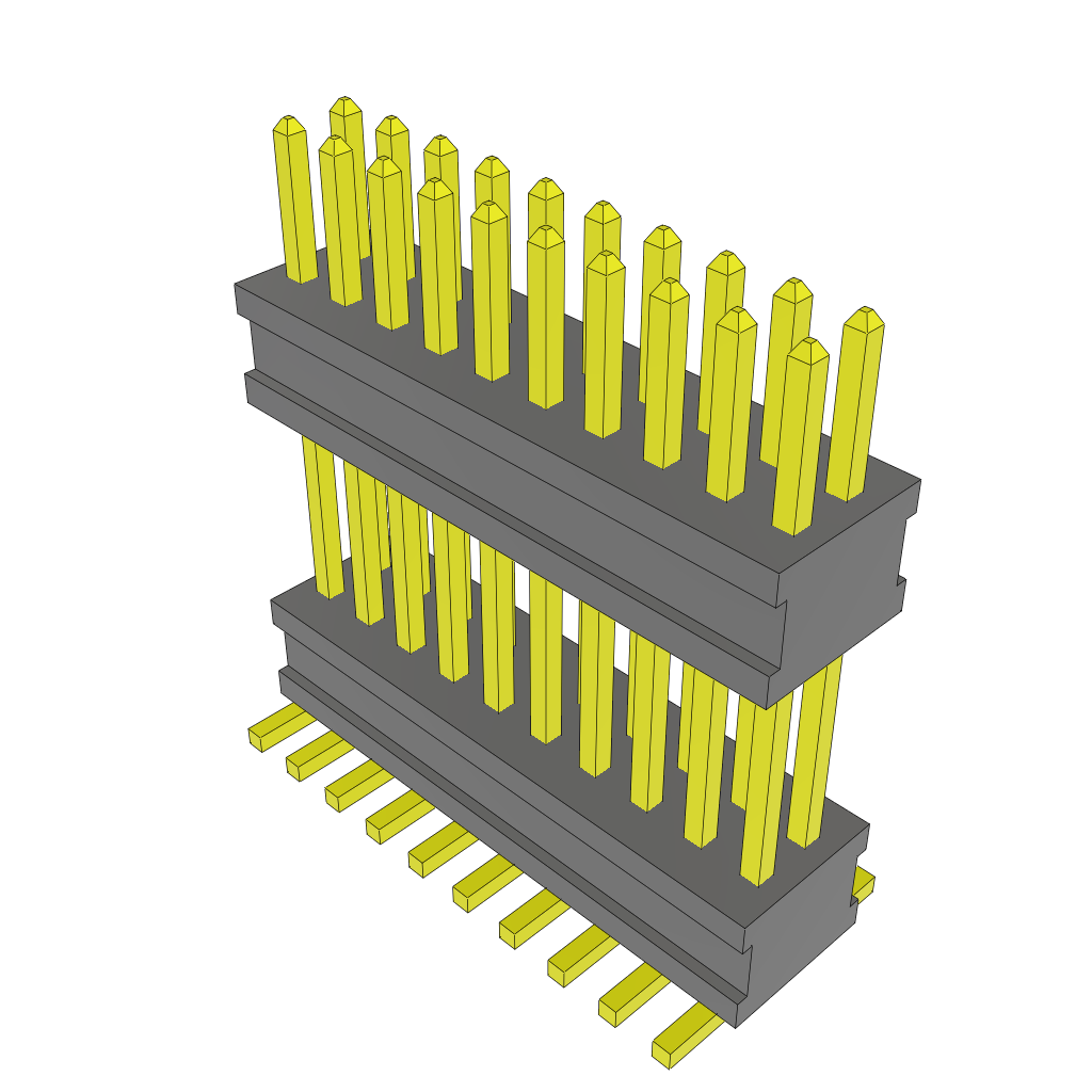 All Parts Connectors Smart Card Connectors FW-10-05-G-D-400-120 by Samtec