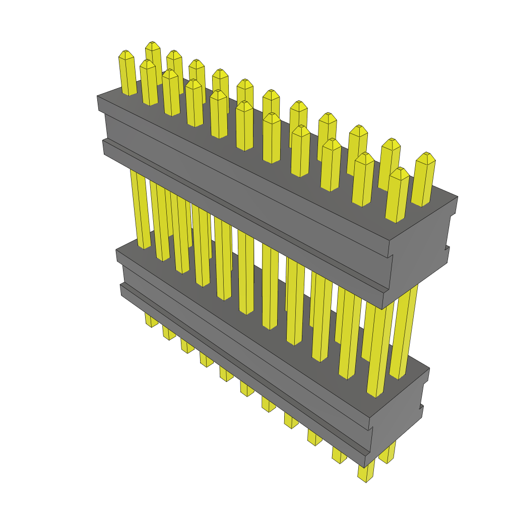All Parts Connectors Backplane Connectors Hard Metric Connectors FW-11-02-G-D-380-065 by Samtec
