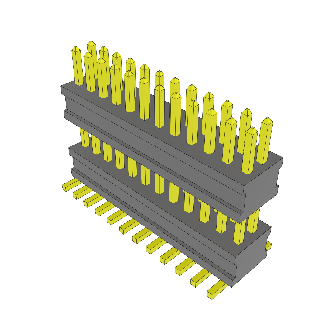 All Parts Connectors Backplane Connectors Hard Metric Connectors FW-12-05-G-D-311-103-A by Samtec