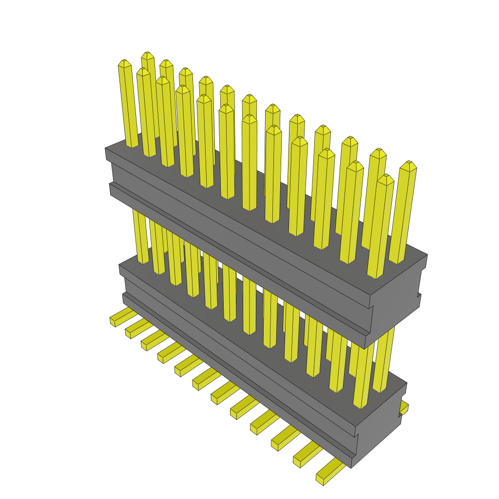 All Parts Connectors Backplane Connectors Hard Metric Connectors FW-12-05-G-D-375-160 by Samtec