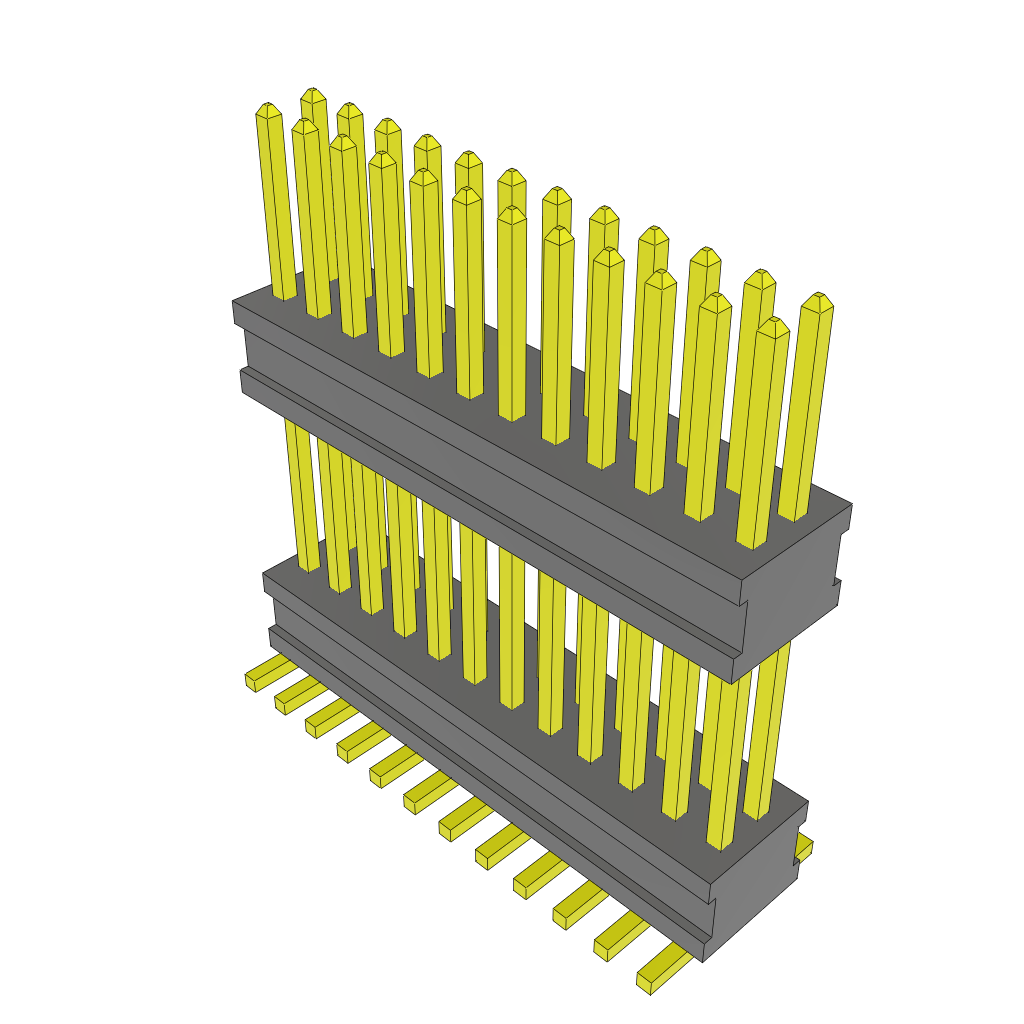 All Parts Connectors Backplane Connectors Hard Metric Connectors FW-12-05-G-D-433-185 by Samtec