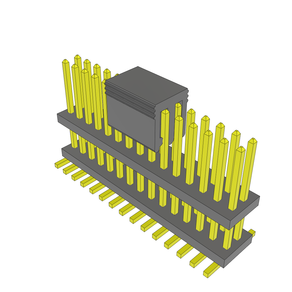 All Parts Connectors Backplane Connectors Hard Metric Connectors FW-15-03-G-D-200-200-P by Samtec