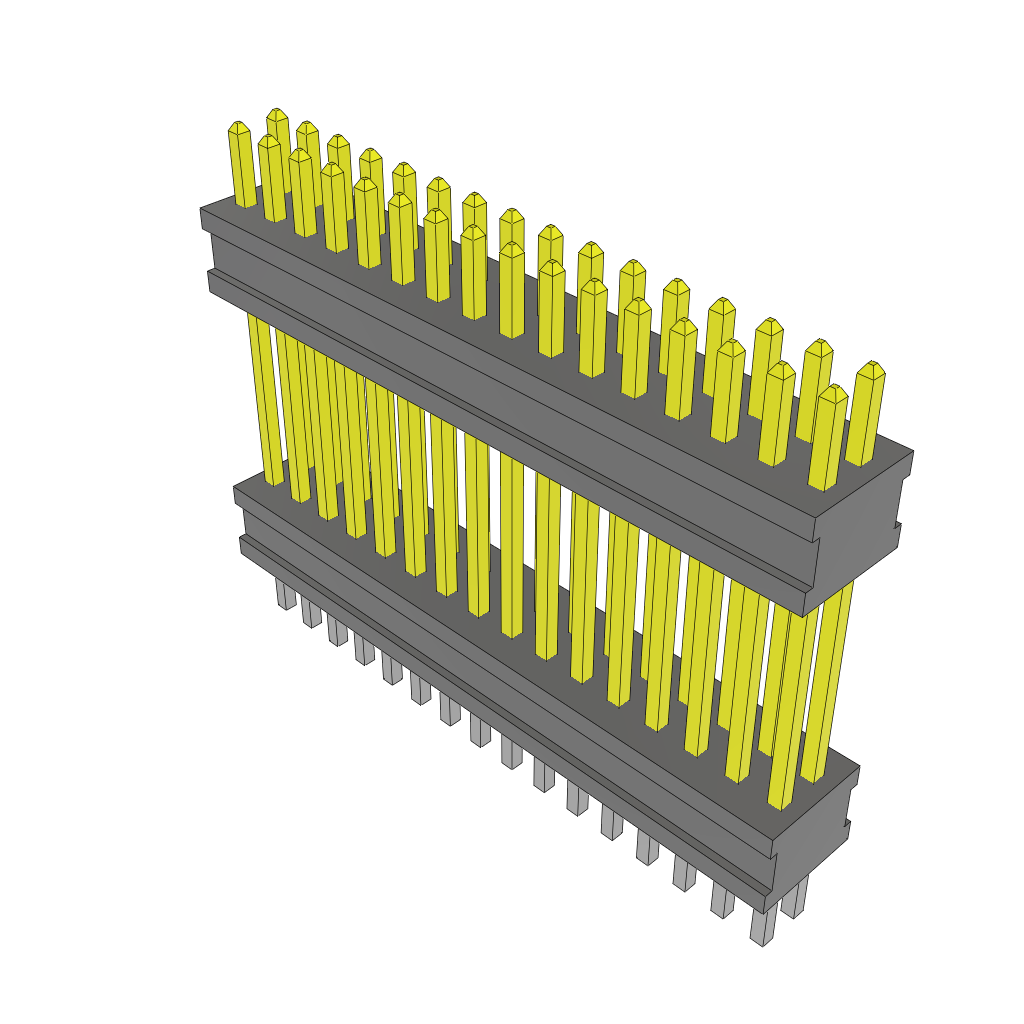All Parts Connectors Backplane Connectors Hard Metric Connectors FW-16-04-F-D-456-090 by Samtec