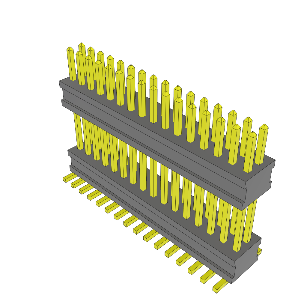All Parts Connectors Backplane Connectors Hard Metric Connectors FW-16-05-G-D-410-120 by Samtec