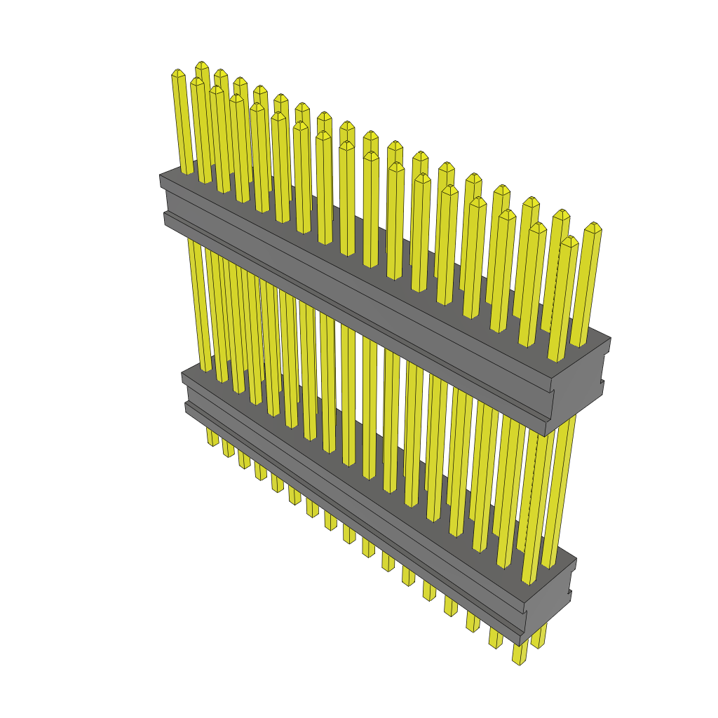 All Parts Connectors Backplane Connectors Hard Metric Connectors FW-17-04-G-D-525-185 by Samtec
