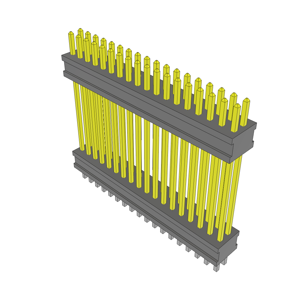 All Parts Connectors Backplane Connectors Hard Metric Connectors FW-18-02-F-D-605-100 by Samtec