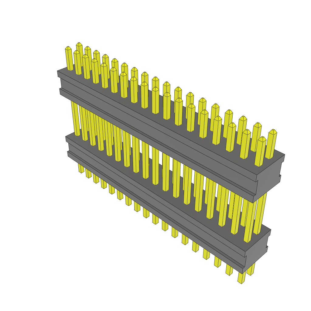 All Parts Connectors Backplane Connectors Hard Metric Connectors FW-18-04-G-D-390-090 by Samtec