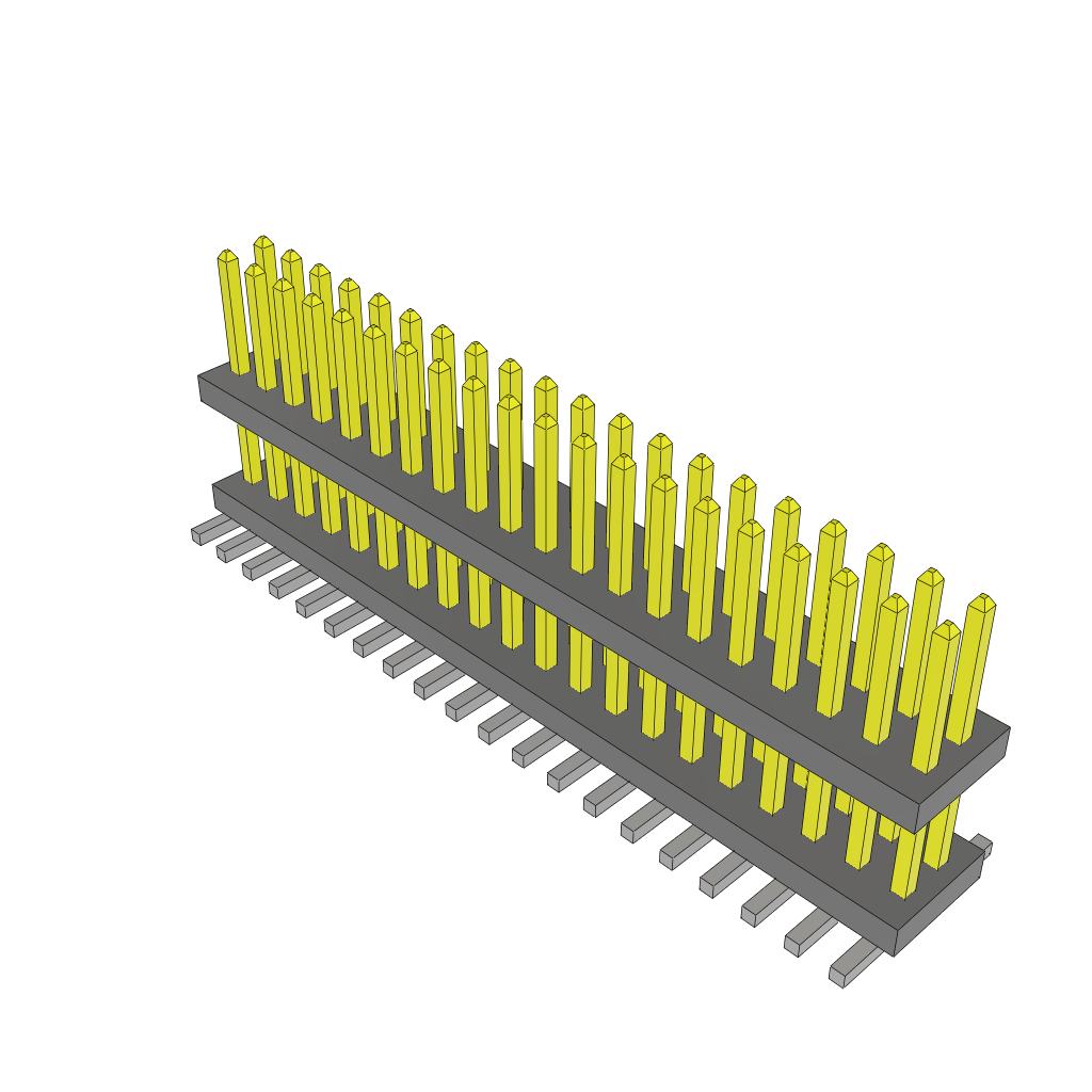 All Parts Connectors Backplane Connectors Hard Metric Connectors FW-20-03-L-D-200-151 by Samtec