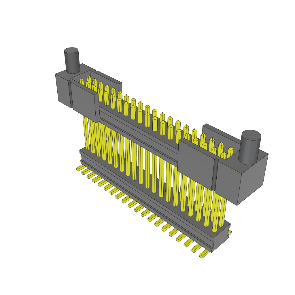 All Parts Connectors Backplane Connectors Hard Metric Connectors FW-20-05-G-D-500-075-EP by Samtec