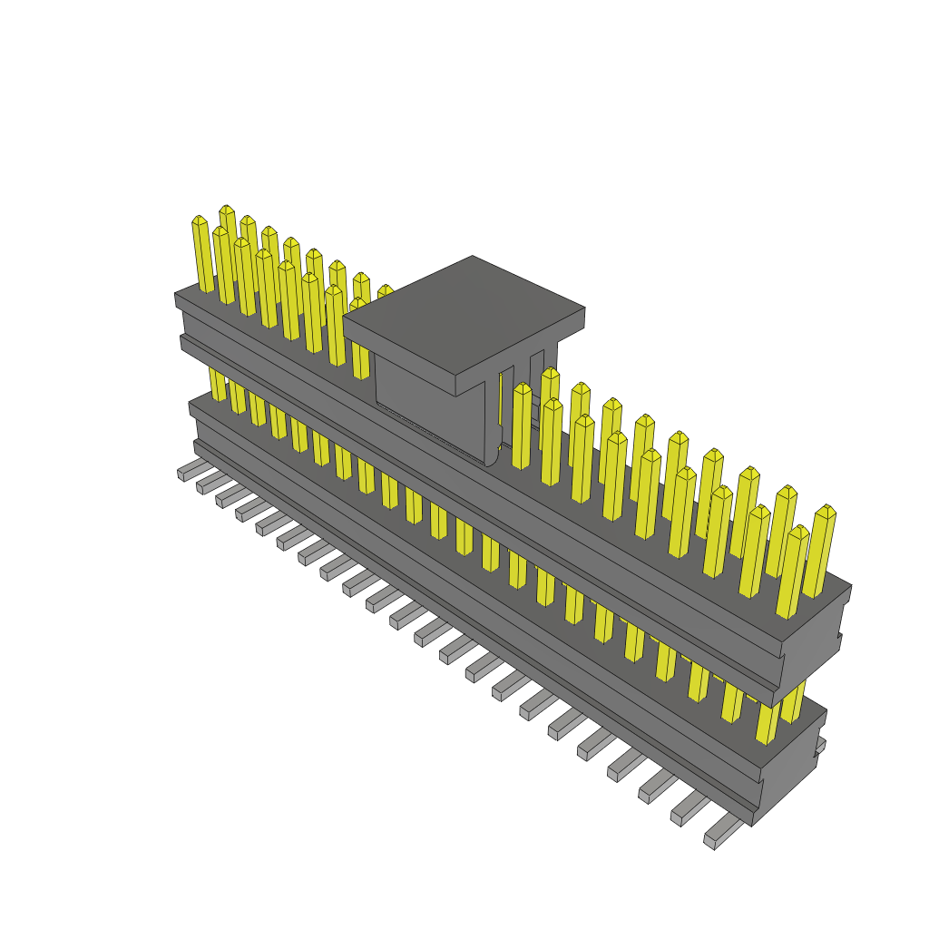 All Parts Connectors Backplane Connectors Hard Metric Connectors FW-22-05-L-D-310-120-P-TR by Samtec