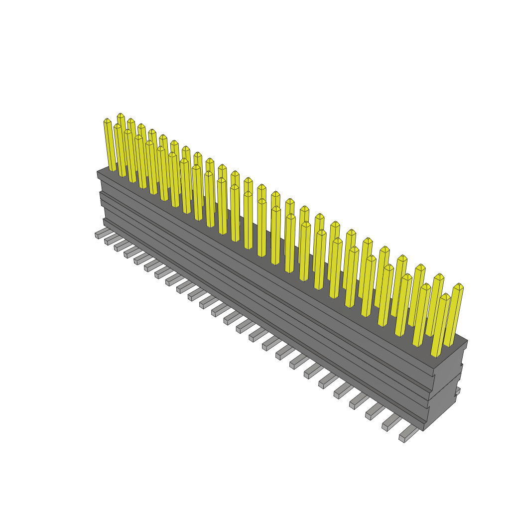 All Parts Connectors Backplane Connectors Hard Metric Connectors FW-25-03-F-D-215-172-A by Samtec