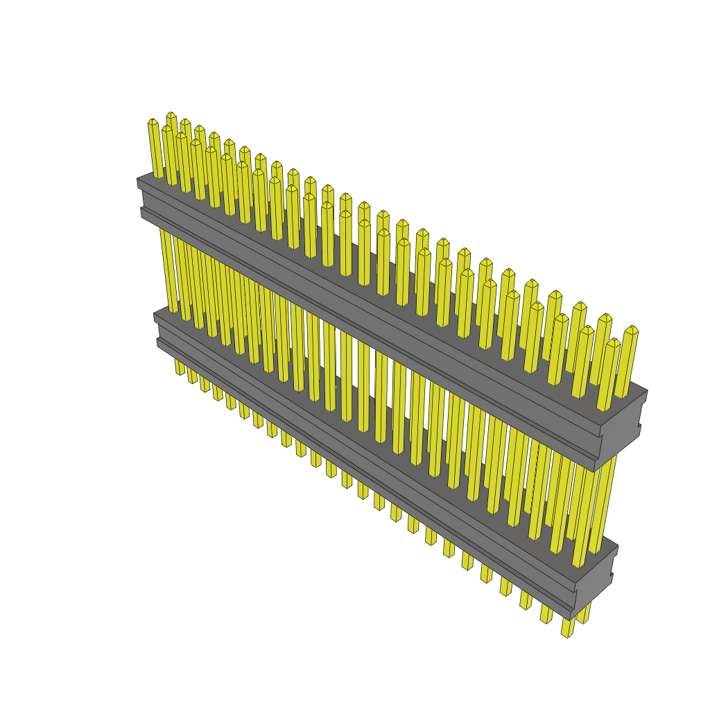 All Parts Connectors Backplane Connectors Hard Metric Connectors FW-25-04-G-D-460-136 by Samtec