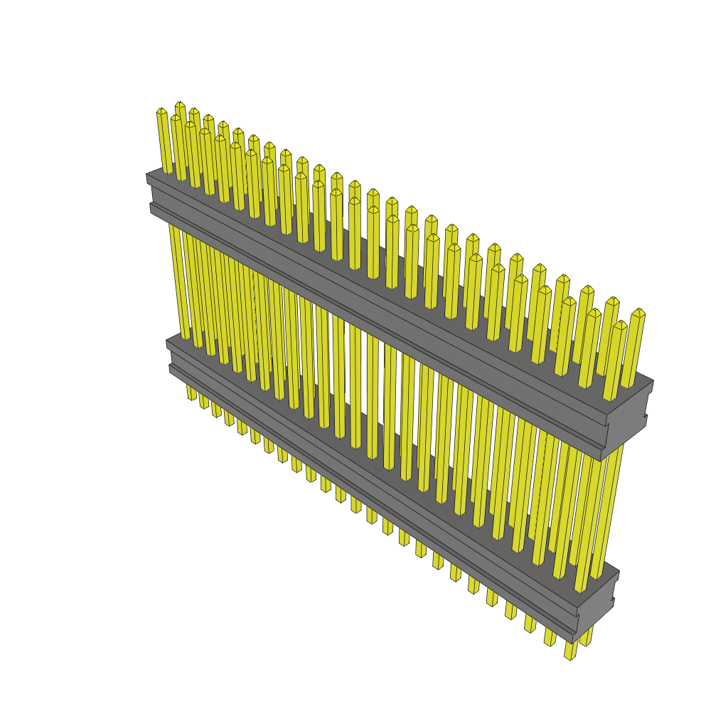 All Parts Connectors Backplane Connectors Hard Metric Connectors FW-25-04-G-D-550-150 by Samtec