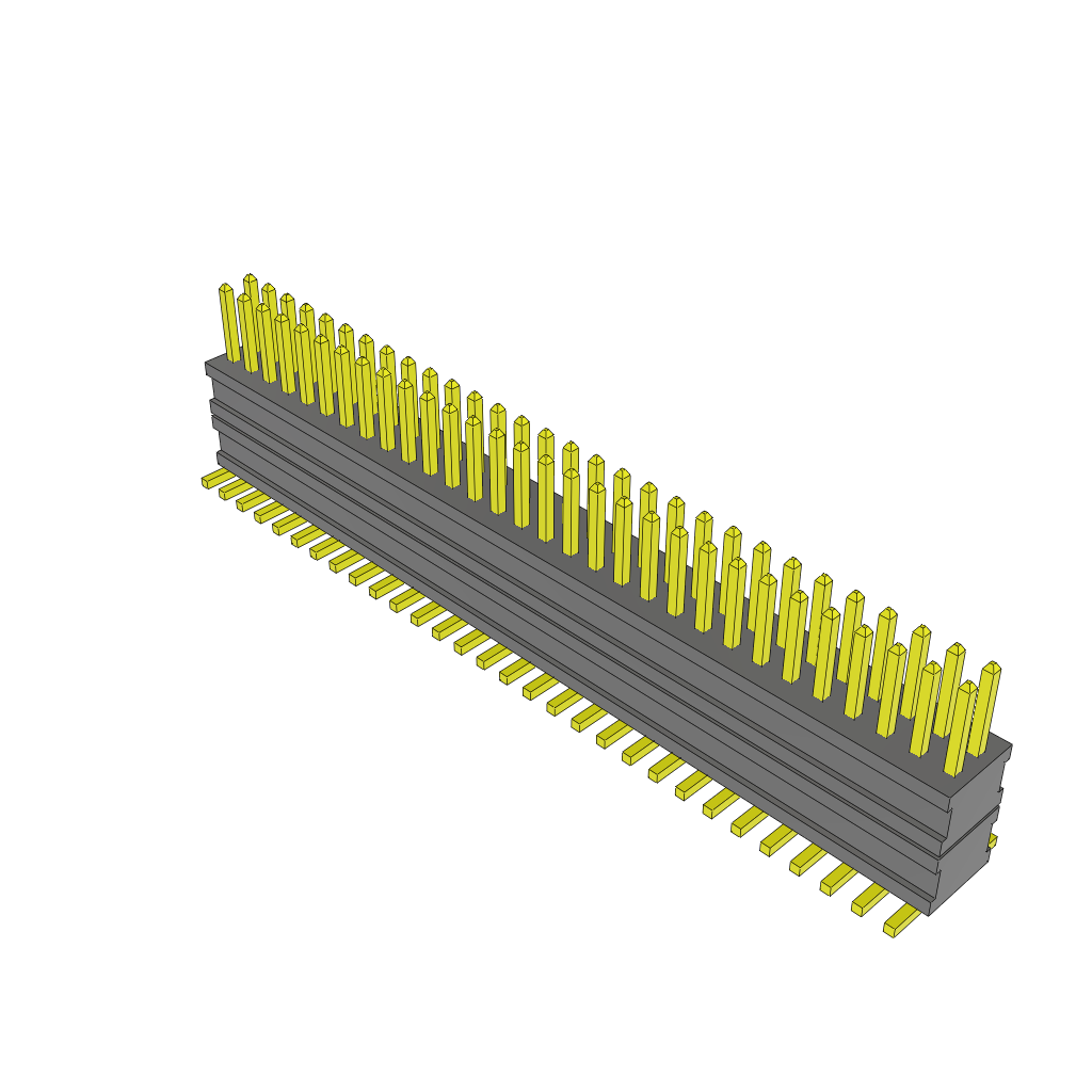 All Parts Connectors Backplane Connectors Hard Metric Connectors FW-30-03-G-D-220-140 by Samtec