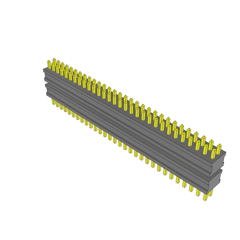 All Parts Connectors Backplane Connectors Hard Metric Connectors FW-30-04-G-D-230-065 by Samtec