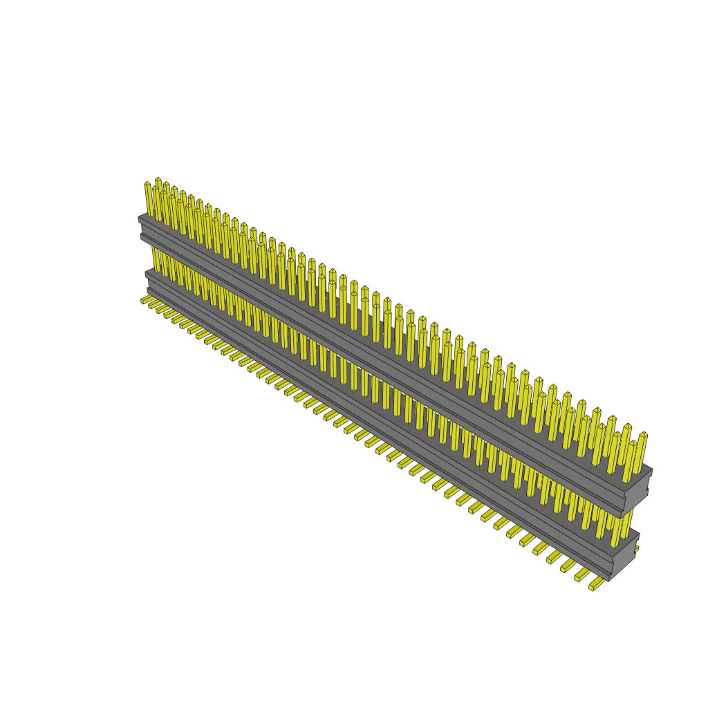 All Parts Connectors Backplane Connectors Hard Metric Connectors FW-44-05-H-D-361-140-A-TR by Samtec