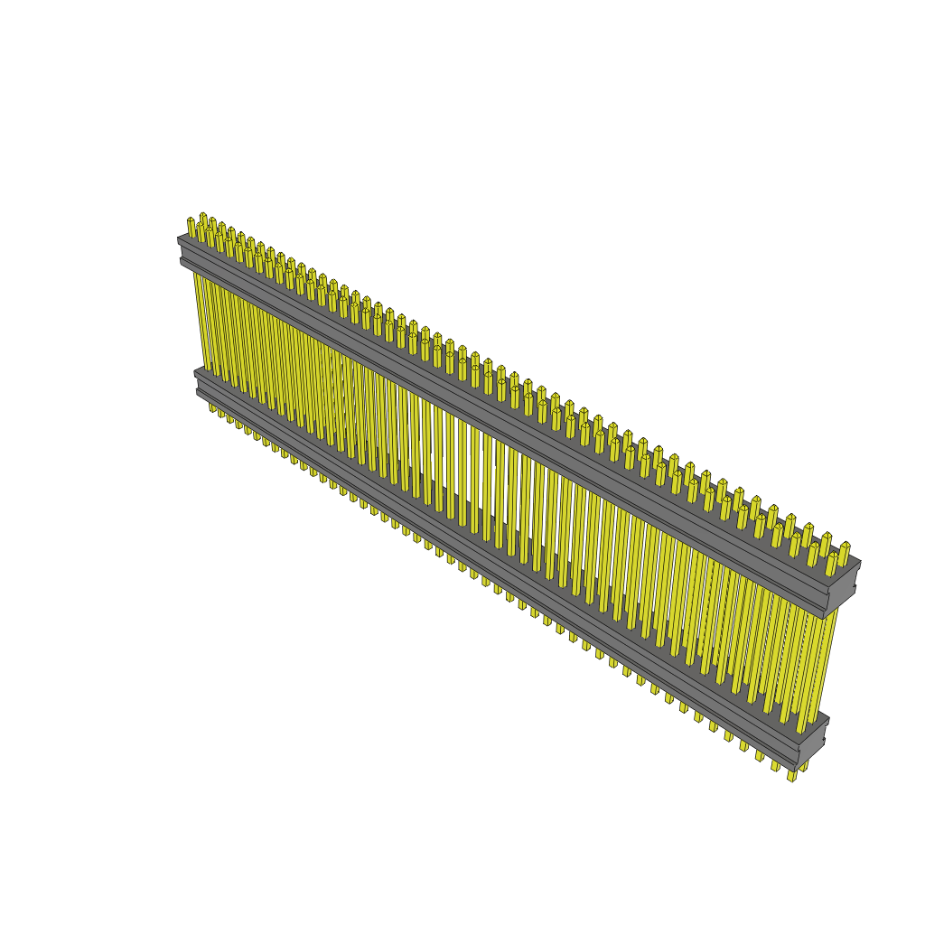 All Parts Connectors Backplane Connectors Hard Metric Connectors FW-50-02-G-D-610-065 by Samtec