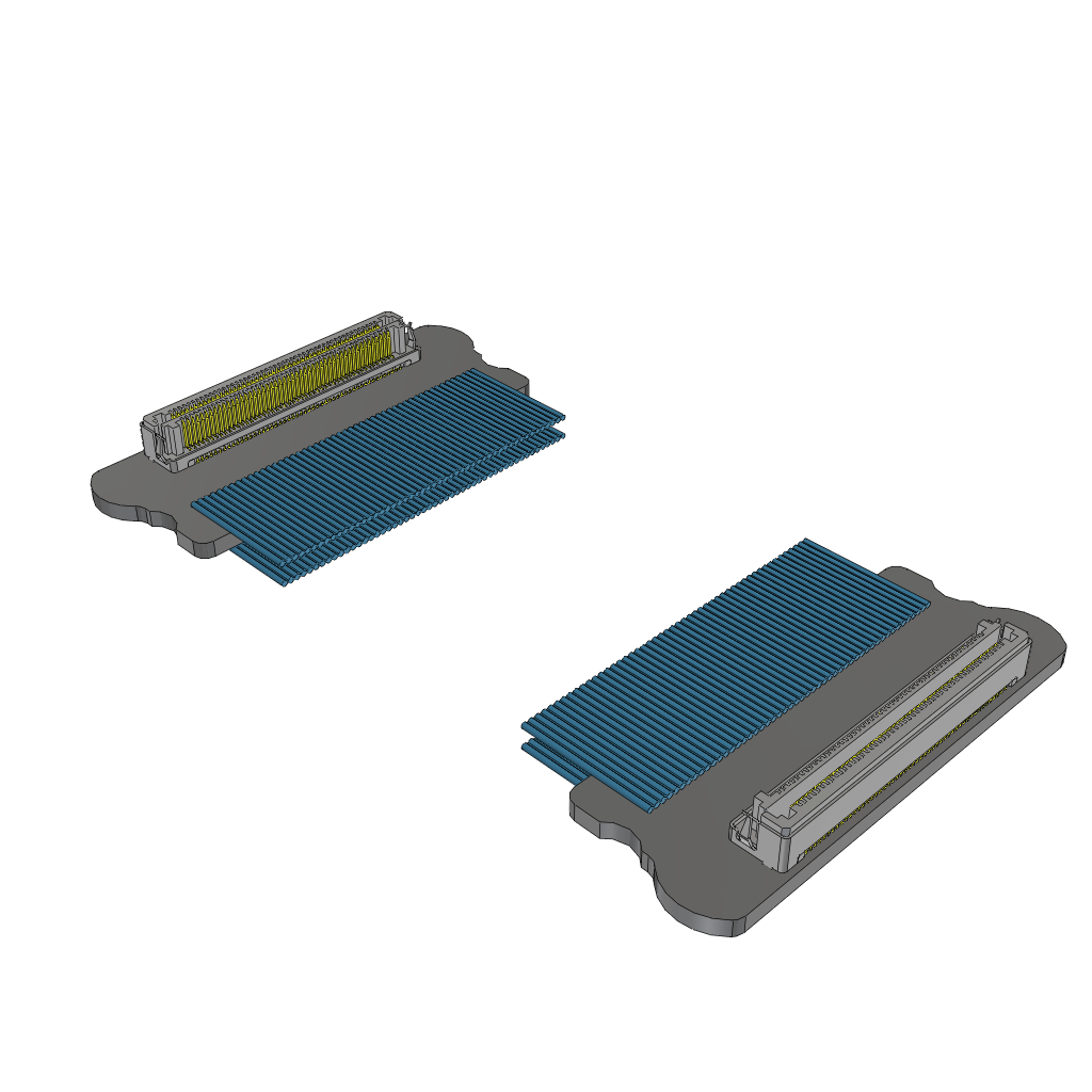 All Parts Connectors Coaxial Cable Connectors HLCD-50-08.00-TR-TL-3 by Samtec