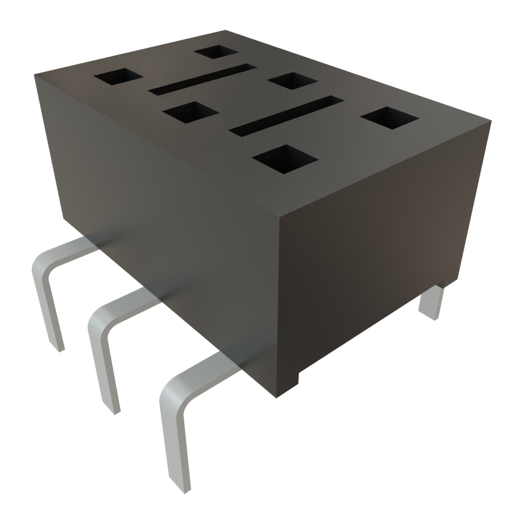 All Parts Connectors Smart Card Connectors HLE-103-02-L-DV-PE-BE by Samtec