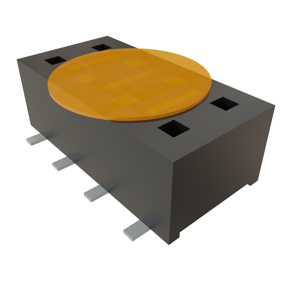 All Parts Connectors Smart Card Connectors HLE-104-02-F-DV-K-TR by Samtec