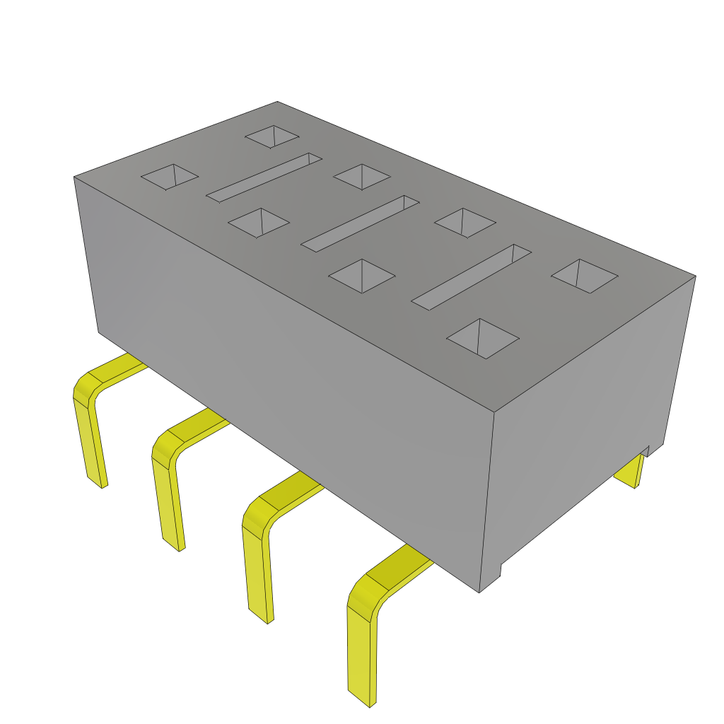 HLE-104-02-G-DV-PE-LC by Samtec