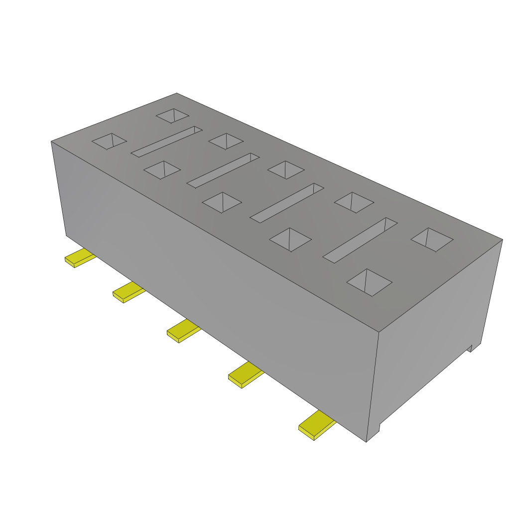 HLE-105-02-G-DV-BE-A-TR by Samtec