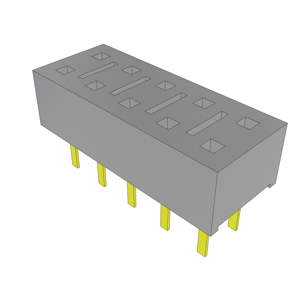 HLE-105-02-G-DV-TE-TR by Samtec Inc.