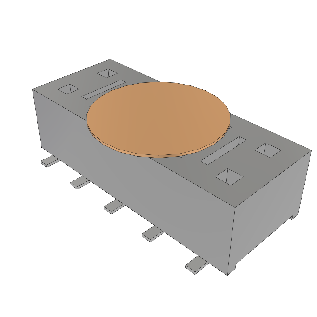 HLE-105-02-SM-DV-A-K by Samtec