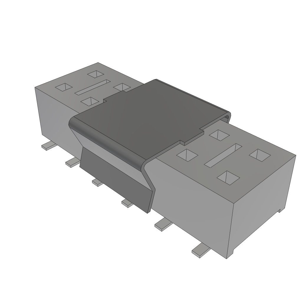All Parts Connectors Headers HLE-106-02-L-DV-LC-P by Samtec