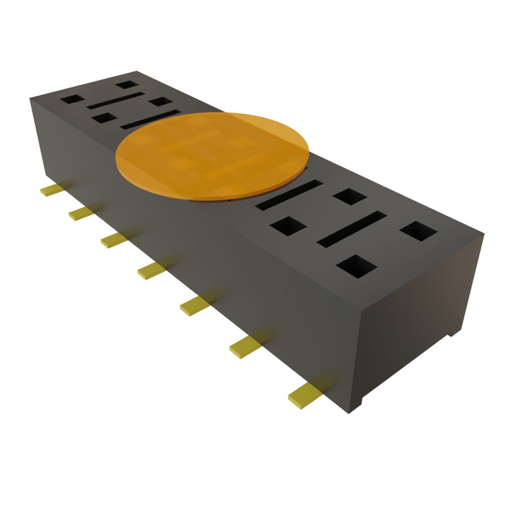 All Parts Connectors Smart Card Connectors HLE-107-02-G-DV-A-K-TR by Samtec