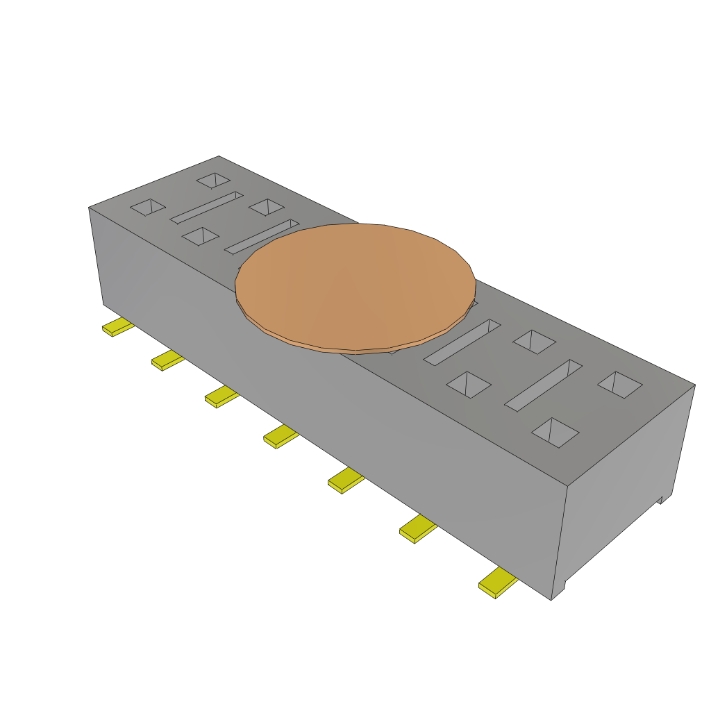 HLE-107-02-G-DV-BE-LC-K-TR by Samtec