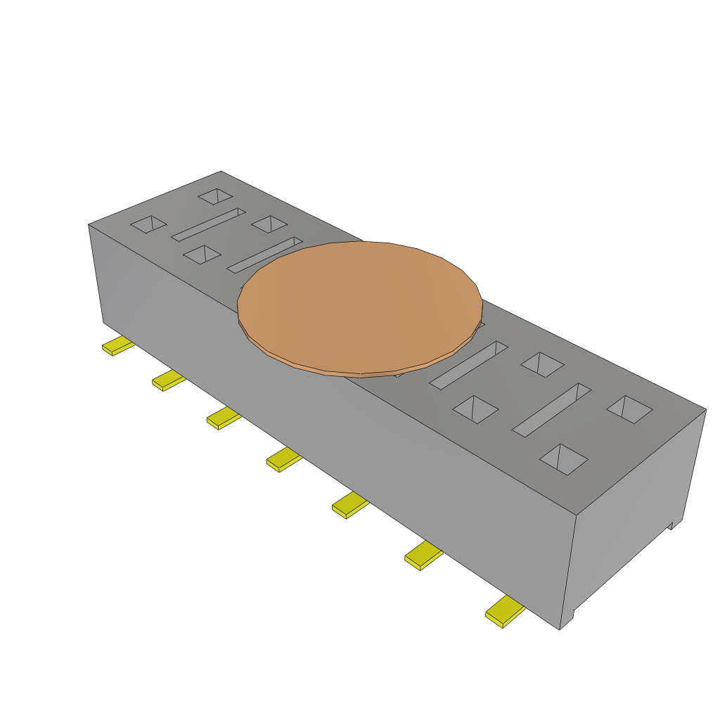 HLE-107-02-G-DV-K by Samtec