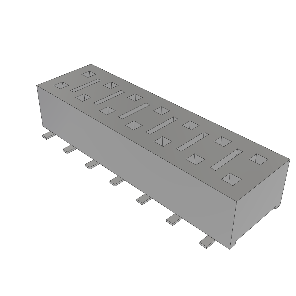 HLE-107-02-S-DV-A-TR by Samtec