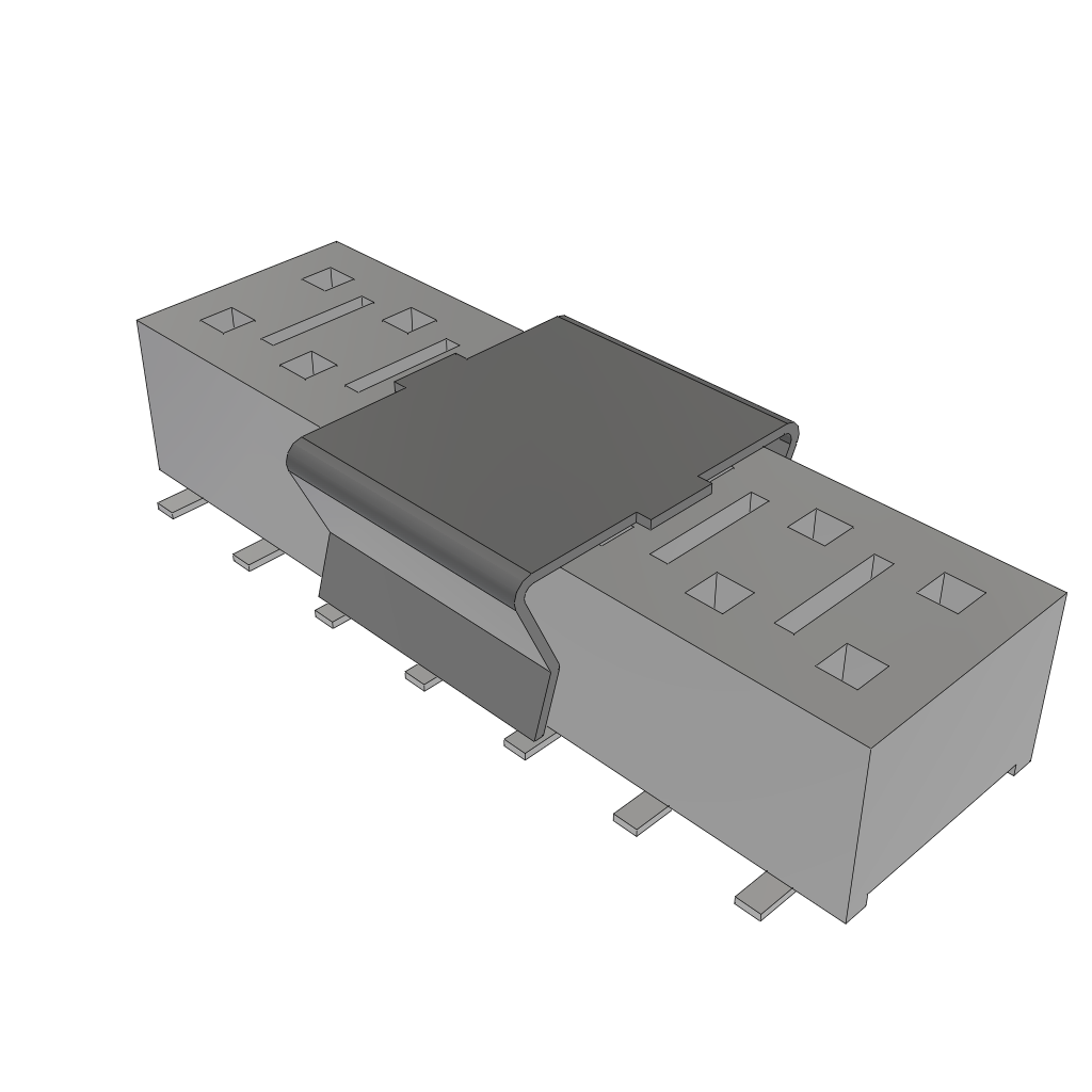Headers & Wire Housings HLE-107-02-S-DV-BE-A-P-TR by Samtec