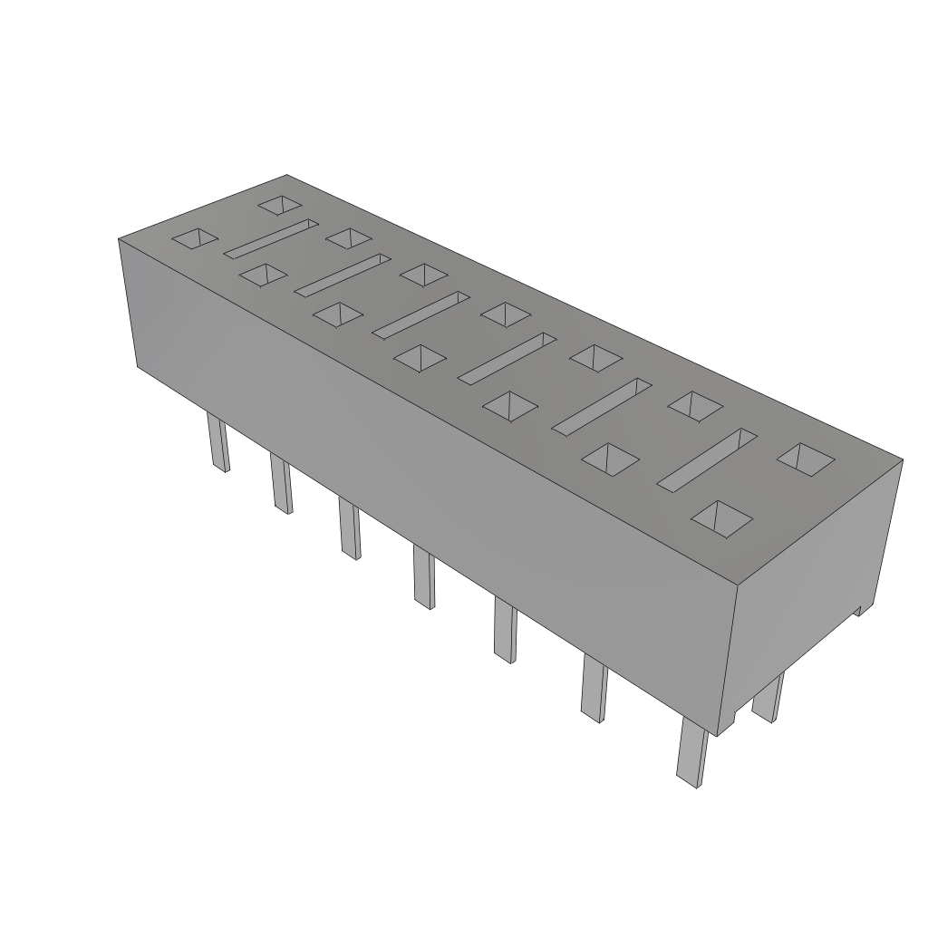 HLE-107-02-SM-DV-TE by Samtec