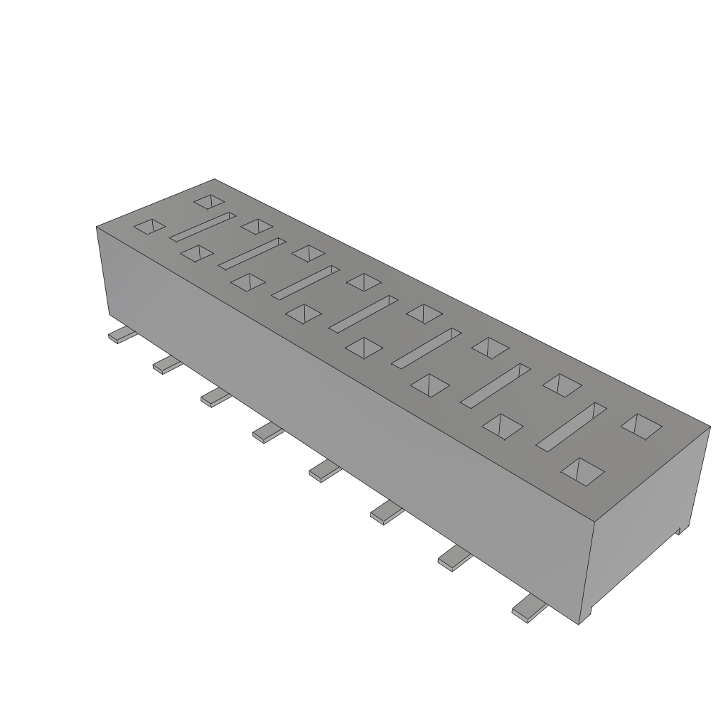 HLE-108-02-F-DV-BE-TR by Samtec