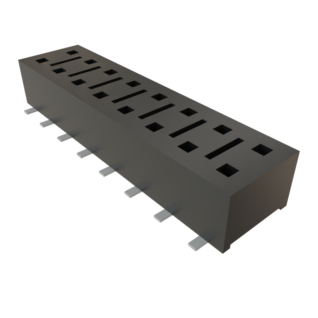 All Parts Connectors Smart Card Connectors HLE-108-02-F-DV-BE by Samtec