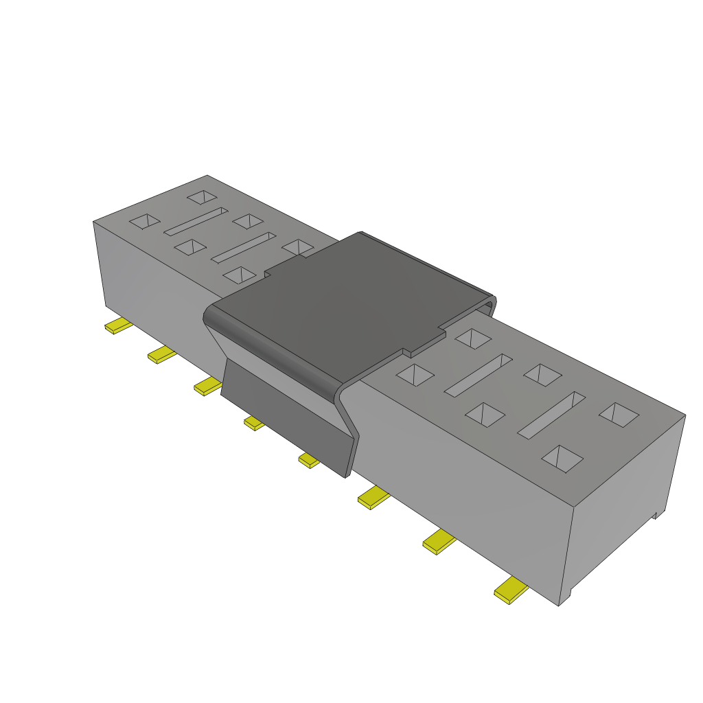 All Parts Connectors Headers HLE-108-02-G-DV-BE-P-TR by Samtec