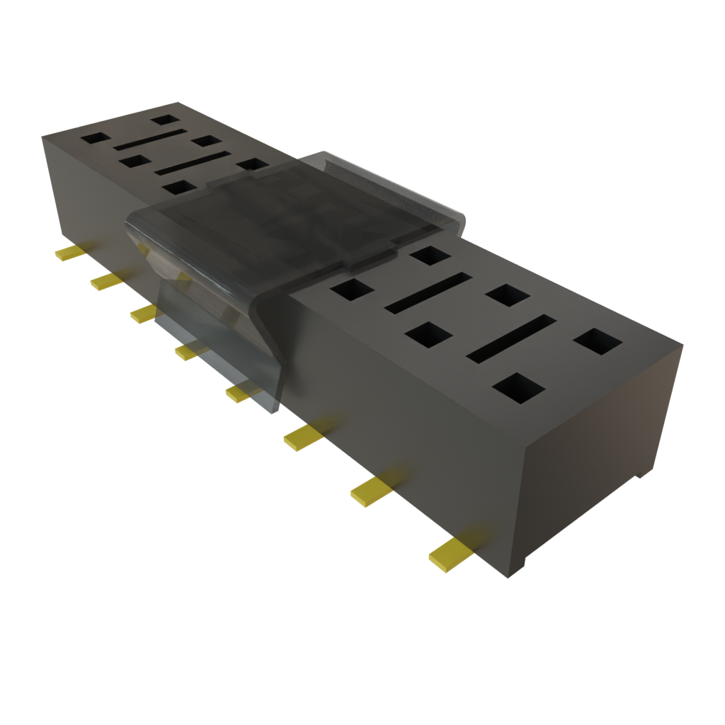 All Parts Connectors Smart Card Connectors HLE-108-02-G-DV-P-TR by Samtec