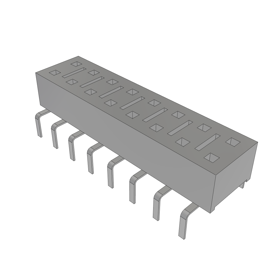 HLE-108-02-L-DV-PE-BE-LC by Samtec